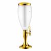 Dual-Head Faucet Beer Dispenser with Icicles Drink Holder Creative Beverage Machine  Bar Use