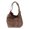 Women Shouder Bag Fashionable Versatile Soft PU Leather Women Large Capacity Handbag Coffee