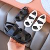 Summer Children'S Sandals Fashion Kids Sandals Baby Toddler Boys And Girls Student Soft Casual Open Toe Beach Sandals Black