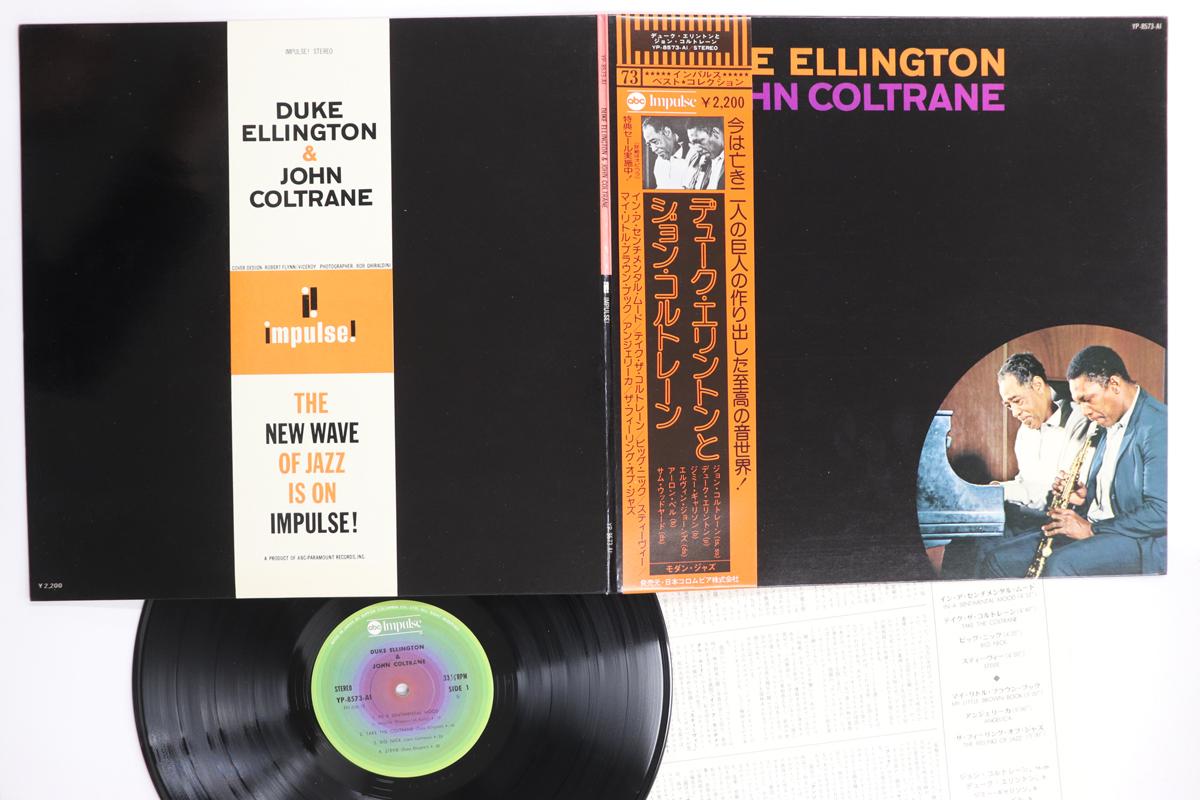 

LP Record DUKE ELLINGTON JOHN COLTRANE Duke Ellington John Coltrane YP8573AI IMPULSE 1976 Japan Obi Jazz Used