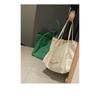Casual Canvas Bag Female Summer Tide Fashion Tote Bag All-match Ins Large-capacity Bag Shopping Bag Bag