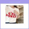 Premium Quality Casual T-shirt Featuring Girl Power Message For Confident Femmes