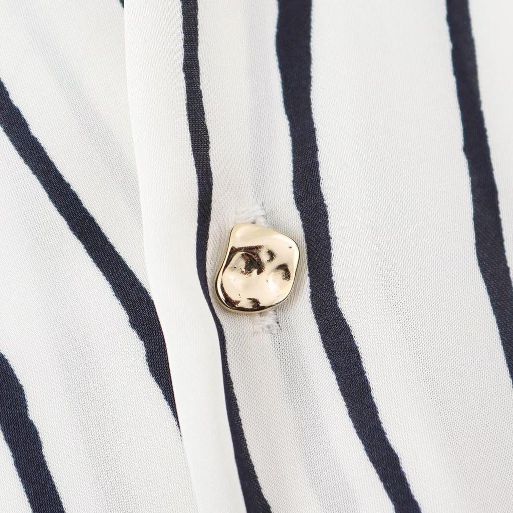 TAOP&ZA Spring Women's Elegant Silk Satin Shirt 2074580