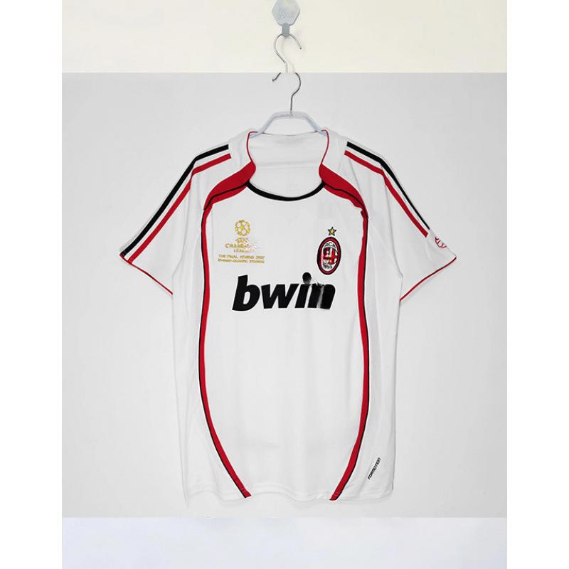 0607 AC Milán Milánský dres Kaka 95-20 Ronaldinho a retro fotbalový dres