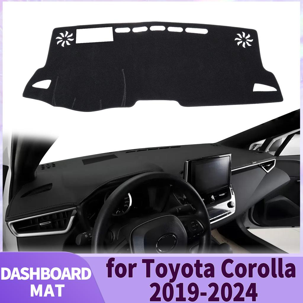 fit for Toyota Corolla E210 12th 2019 2020-2024 Car Accessories Dashmat Dashboard Cover Pad DashMat Sunshade Protective Carpet