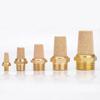 10PCS/50PCS/200PCS Pneumatic Brass Exhaust Muffler BSL M5 1/8 1/4 3/8 1/2 BSP Male Thread For Air Noise Adjustable Long Short