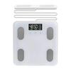 8-Electrode Body Fat Scale with VA Color Screen, High Precision, Rechargeable, Ideal for Weight Loss and Health Monitoring