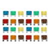 24Pcs Automotive Fuse Assortment Kit with Storage Box Zinc Alloy 20A 30A 40A 50A 60A 70A Car Fuse Se