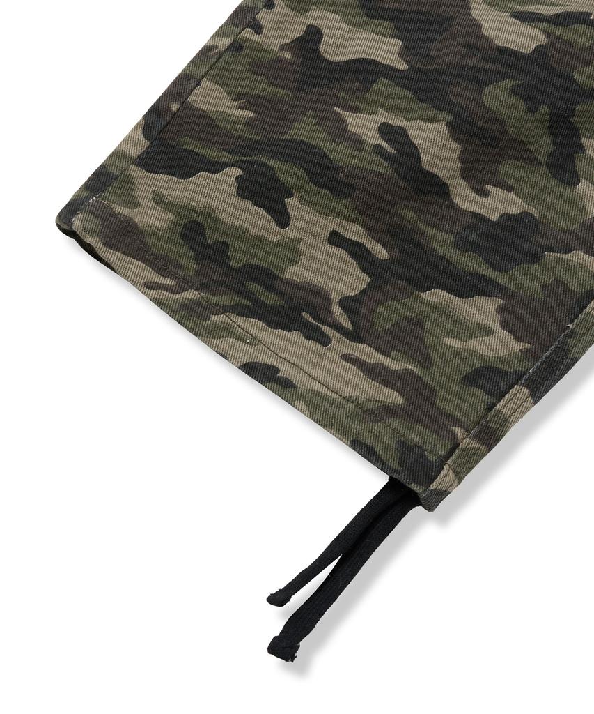 BROWNBREATH Camo Tag Cargo Pants - Green
