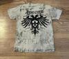 Cross-border new gothic unisex T-shirt top, short-sleeve T-shirt, Y2K trendy brand skull top, short-sleeve