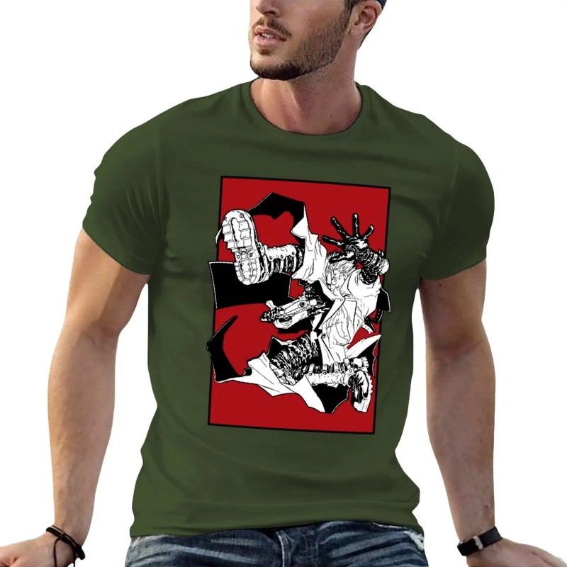 Trigun Vash T-Shirt für einen Jungen Niedliche Oberteile Übergrößen Oberteile Sweatshirts Herrenhemd