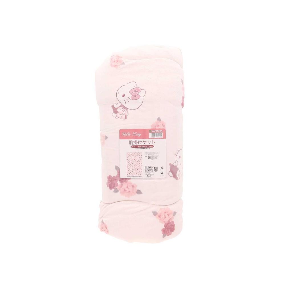 Marushin Sanrio Hello Kitty Classical Rose Quilted Blanket, 3815017000