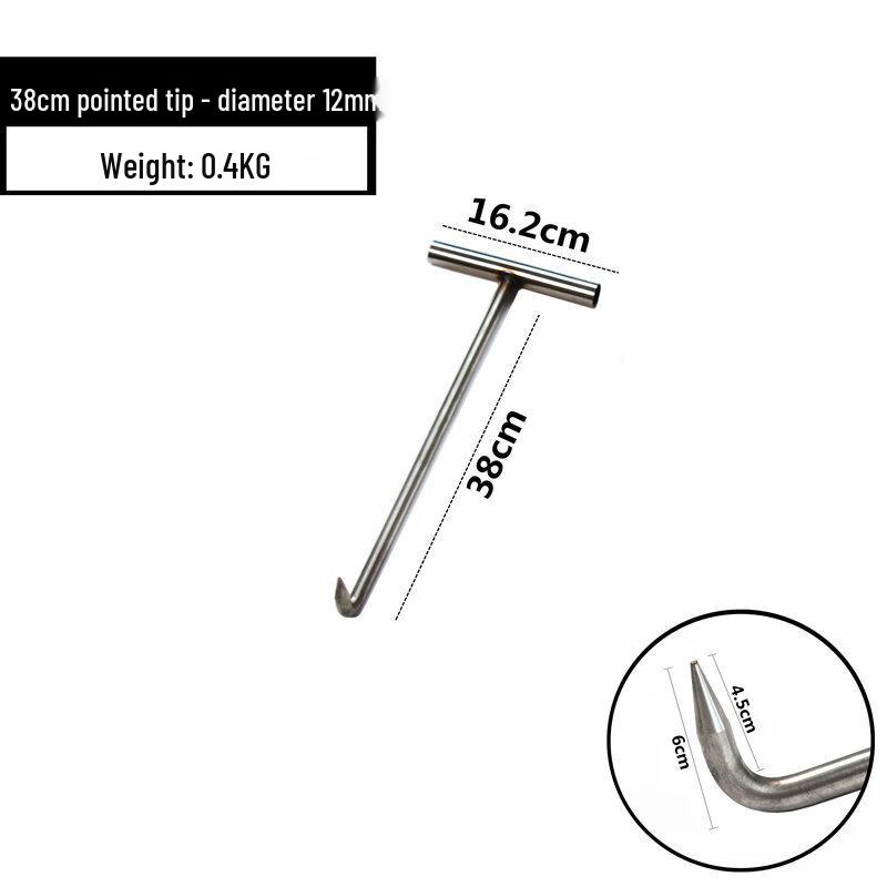 Stainless Steel Multi-purpose Manhole Hook