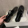 Ballet Shoes - Flat-bottomed Single Shoes for Women, Made of Mesh Material, As Women's Sandals Devotion