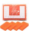 Sonne Sonne Schwamm Set von 4 - Küchenschwamm zum Geschirrspülen Mehrzweck Erstaunliche Wasserableitung & Schaumbildung Langlebig & Langlebig Orange