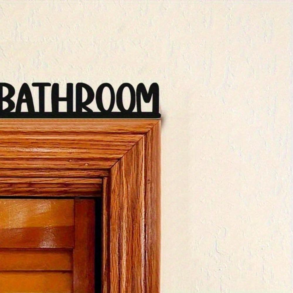 Metal Wall Art Decor Home Office Kitchen Plaque Sign