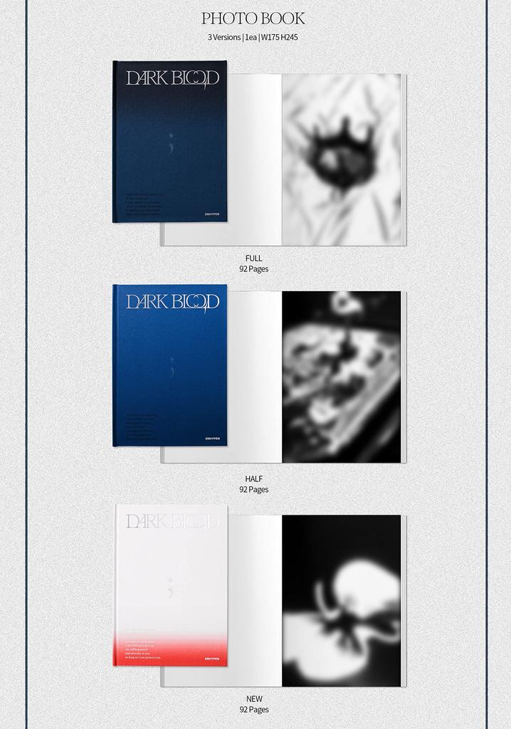 ENHYPEN "MØRKT BLOD" (Koreansk utgave)