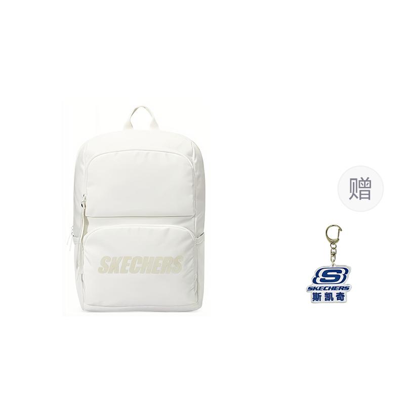 Skechers Fabric Backpack Regular Unisex White L320U196-0074