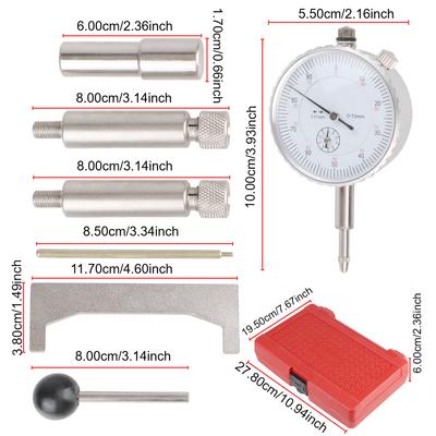 Static Adjustment Kit Turbo Diesel Engine Repairing Fuel Pump Tester Car Injection Pump Timing Tools Universal 7pcs/set