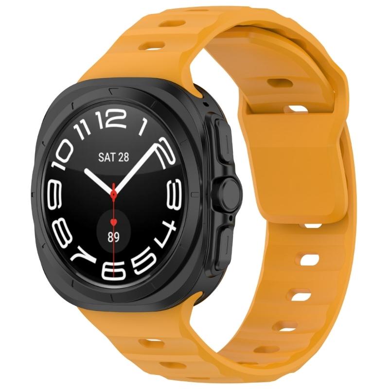 Comfortable Silicone Watch Strap Belt Repair for Watch Ultra 47mm Fashionable Watchband Sweatproof Bracelet
