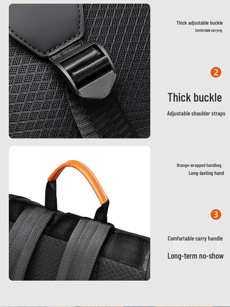 Stylový pánský cestovní batoh 2025: Lehký, ležérní a ideální pro vysokou školu a počítače