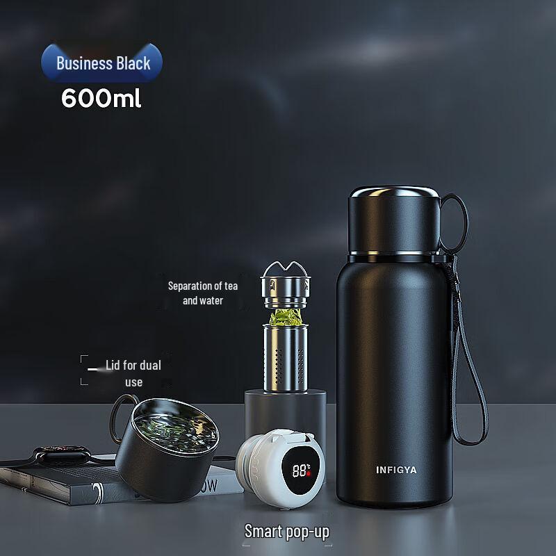 Shangqi 316 Stainless Steel Insulated Bottle with Temperature Display