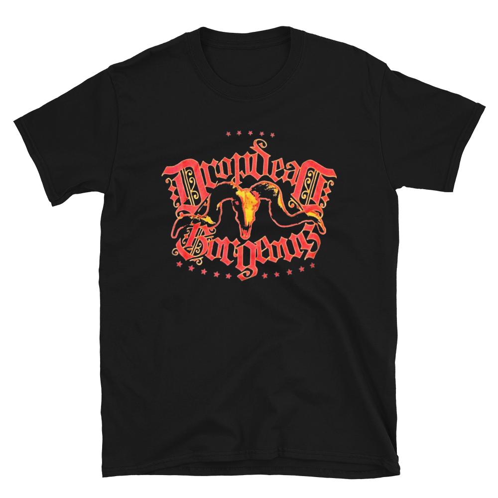 

Футболка унисекс Drop Dead Gorgeous Cow Skull Logo Post Hardcore Band