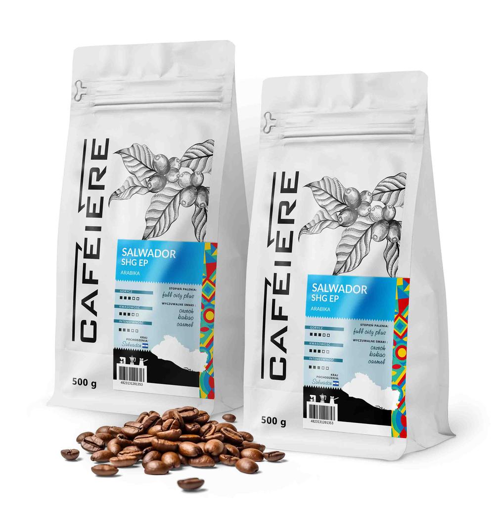 Coffee beans 1kg Salvador SHG EP 500g x2 Freshly Roasted Arabica 100%