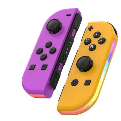 Controllers For Nintendo Switch, Replacement For Switch Controller With Rgb Led, Adjustable Turbo & Vibration, Purple/orange