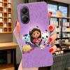 Cartoon Gabbys Dollhouse Phone Case For Xiaomi Poco F7 Ultra X7 X6 X5 Pro M7 Redmi 15C 15 13C 13 12C 12 10C 10 9A 9C 9T 9 Shell