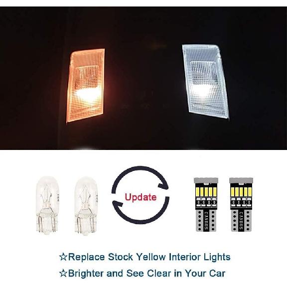 AWALITED 7pcs White Interior LED Lights Kit for 2006-2015 Honda Civic Sedan Coupe Hatchback Super Bright LED Map Dome Cargo Replacement Light Bulbs