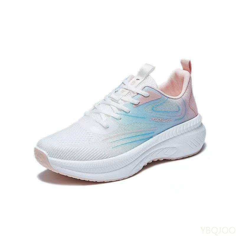 Fashionable versatile Sports shoes women spring summer new mesh breathable hollow casual comfortable soft sole running shoes