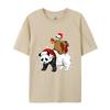Santa Sloth Riding Panda Lover Funny Tshirts Tees Coupons Funny Tshirt Cotton Boy T Shirt Leisure Luxury T Shirt