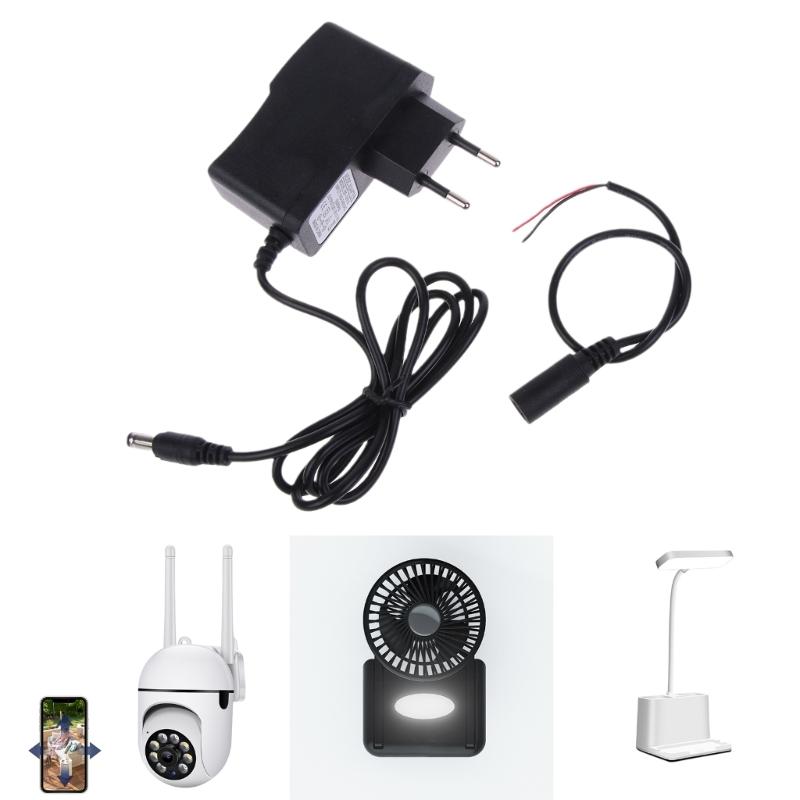 AC100-240V To 5.5x2.5mm 1.5V Power Adapter with AAA AA Battery Eliminator for Clock Toy Hygrothermograph Remote