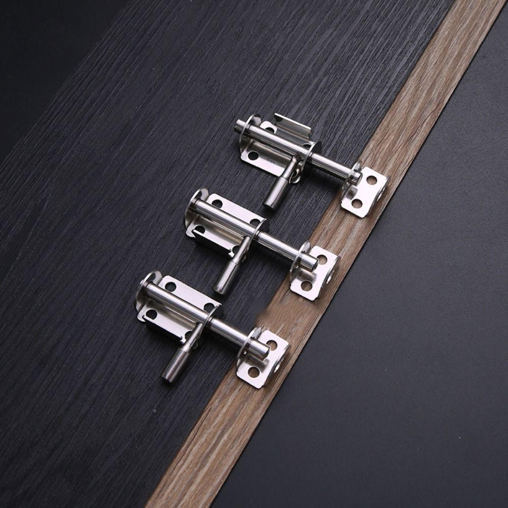 Anti-theft Door Locks Sliding Toilet Door Lock High Quality Pet Cage Latch  Home Hardware