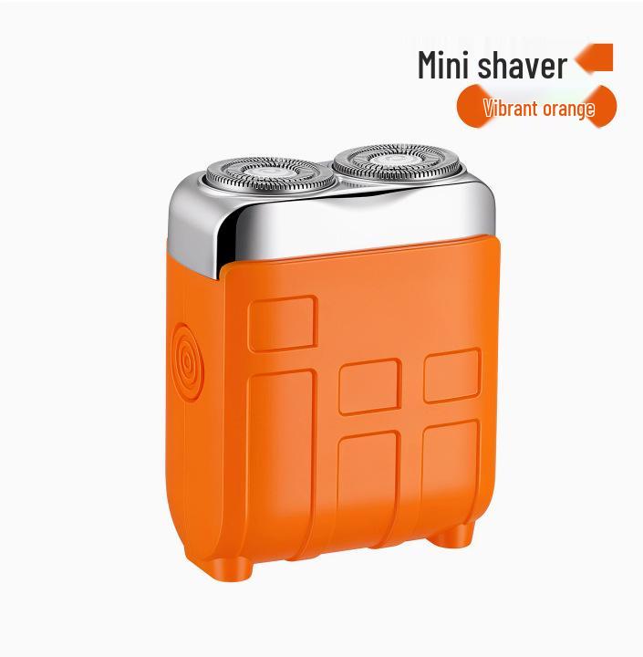 Portable Rechargeable Men's Double-Head Mini Electric Travel Shaver