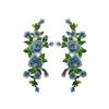 Stylish Flower Embroidered Patches Elegant DIY Sewing Patches Fabric Patches  Dress Repair
