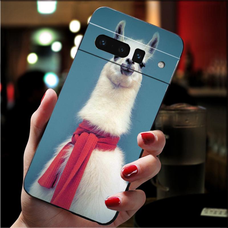 Lama Alpacas Animal Phone Case For Google Pixel 10 Pro 9 Pro XL 9A 8 7 6 Pro Pixel 8A 7A 6A Pixel 8 7 6 5