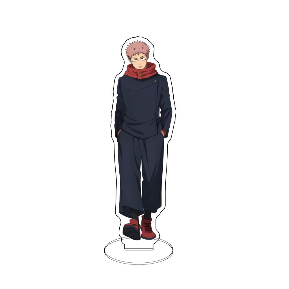 15cm Jujutsu Kaisen Acrylic Medium Stand Itadori Yuji Satoru Gojo Figure Ornaments Homo Creative Boys Gifts Toys Doll
