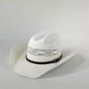 Cappello da cowboy in paglia rigida da uomo cappello da pascolo a tesa larga da donna cowboy tinta unita cappello da sole estivo confezione in scatola sombrero vaquero hombre