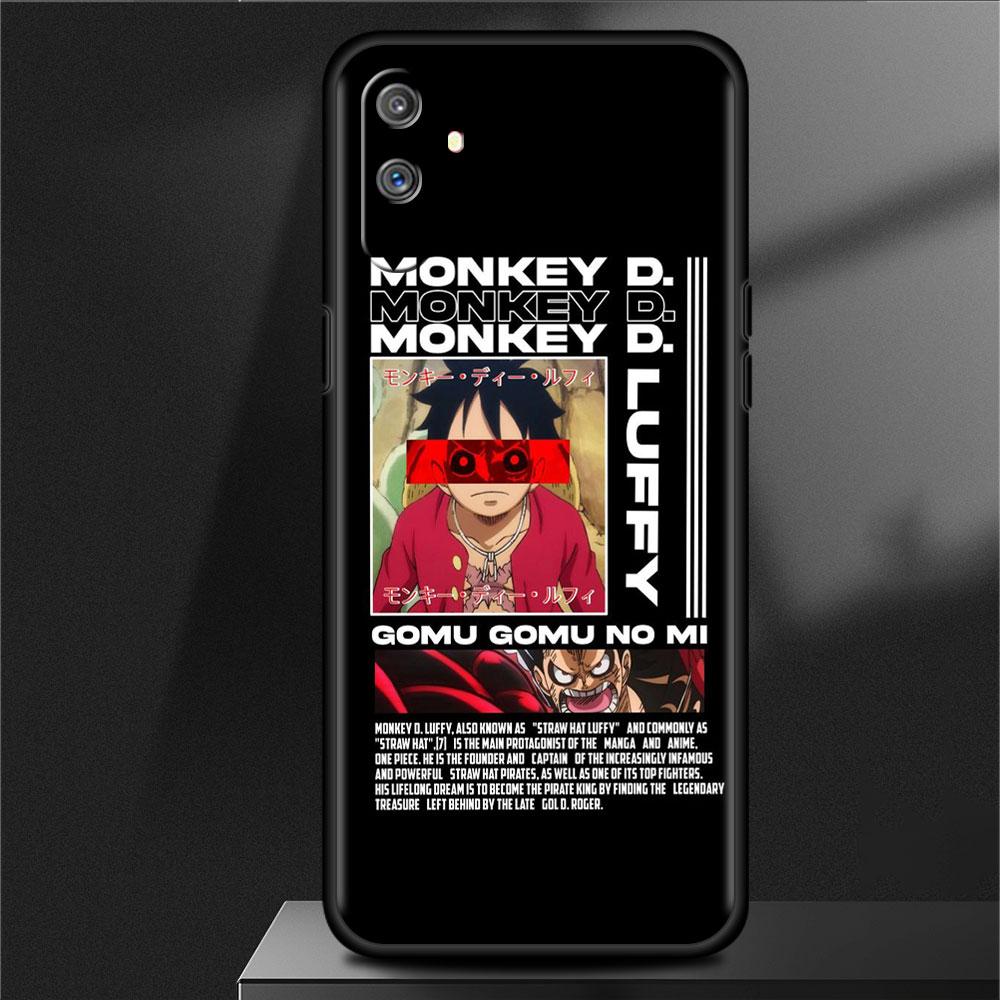 Case For Realme 8 C21y GT Neo 2 3 8i C21 7 C11 6 C12 C35 C3 GT 9 Pro C12 Master Funda Phone Cover One- Piece Boy Anime