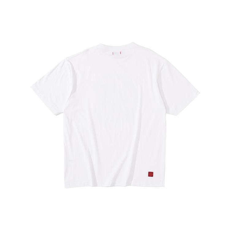 CLOT T-Shirts Men's White Crew Neck Moderate CLTE20STM114-WH