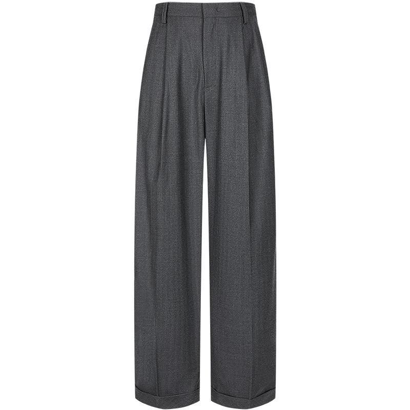 JNBY 2025 Autumn Casual Straight-Leg Trousers