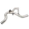 Motorcycle Exhaust Middle Link Pipe Strong Power Control Stainless Steel Fit For R850R 2004‑2007