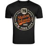 Staten Island NYC Vintage Badge T-Shirt - New York Retro Graphic