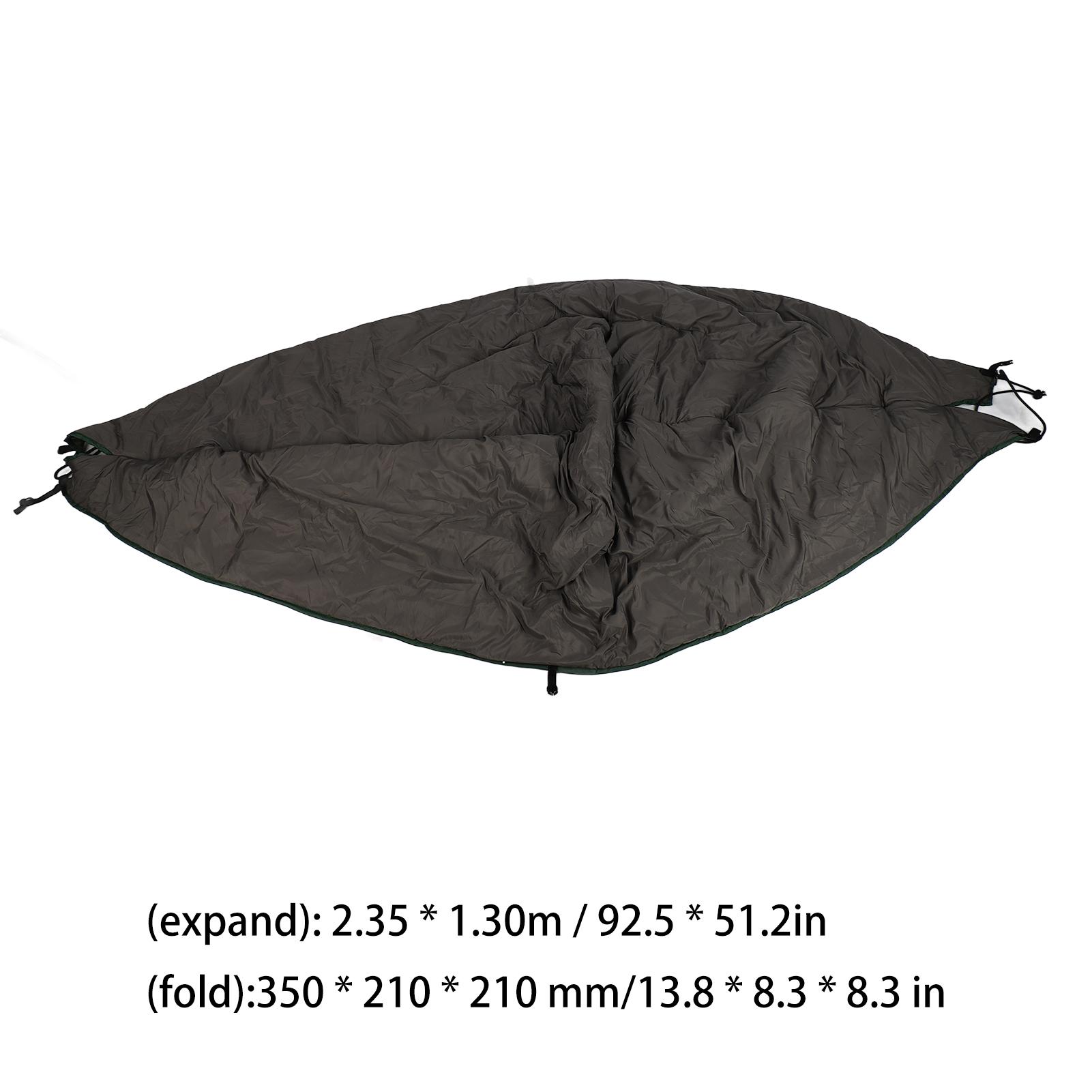 

Ultralight Outdoor Camping Hammock Portable Thickening Winter Warm Under Quilt Hammock разноцветный