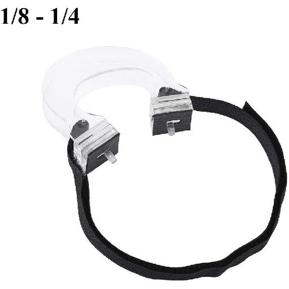 Tbest Violin Bow Collimator,Violin Bow Straighten Collimator Tool Violin Corrector Guide Tool Collimator for 1/8-1/4 1/2-4/4 Violin Practice Training