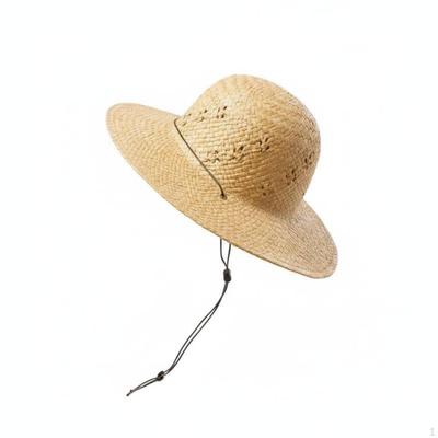 Woven Straw Sun Hat Breathable Kids Lightweight for Outdoor