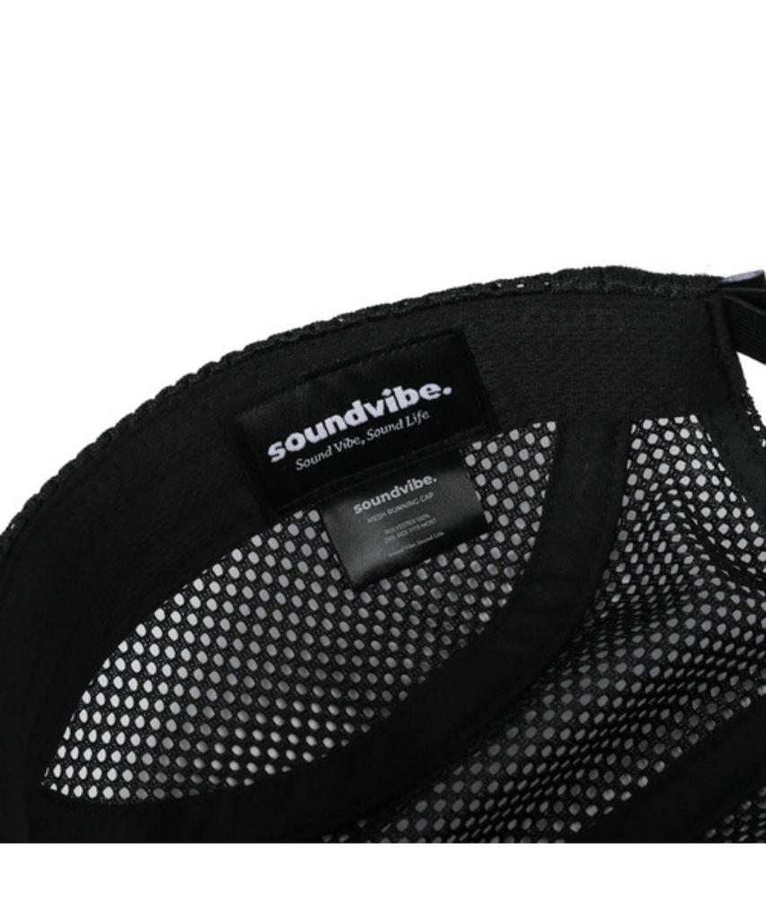 Saundeubaibeu Mesh Running Cap - Black