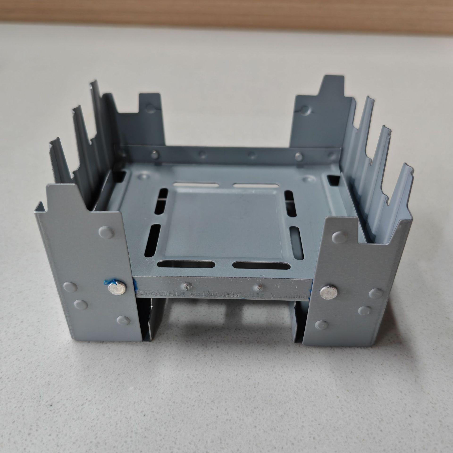 Large German Solid Alcohol Folding Stove for Travel, Backpacking, Dormitory, or Hot Pot with Packaging